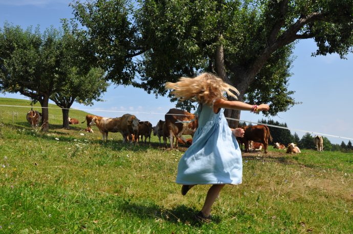 Leinenkleid Mamalamadesign Leinen für Kinder